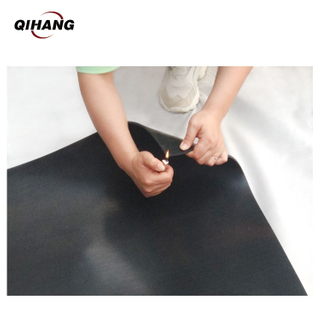Plancher de feuille de caoutchouc durable d'absorption des chocs industriels