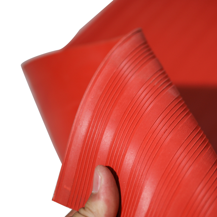 Tapis en caoutchouc isolé rouge vert 3mm/5mm/8mm/10mm