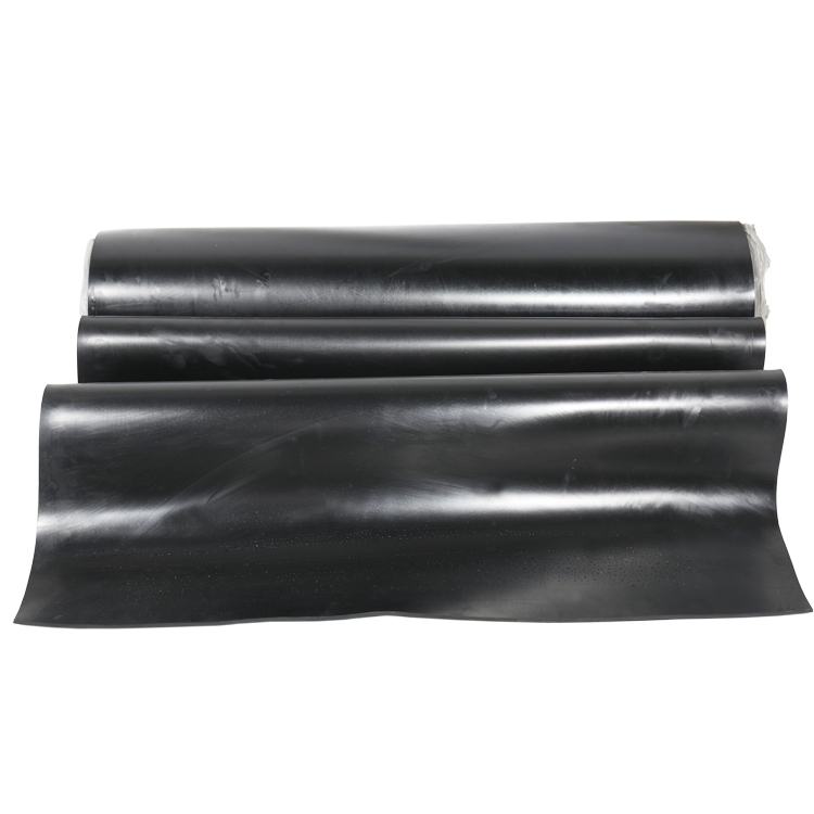 Feuille de caoutchouc souple Fkm vulcanisé noir imperméable