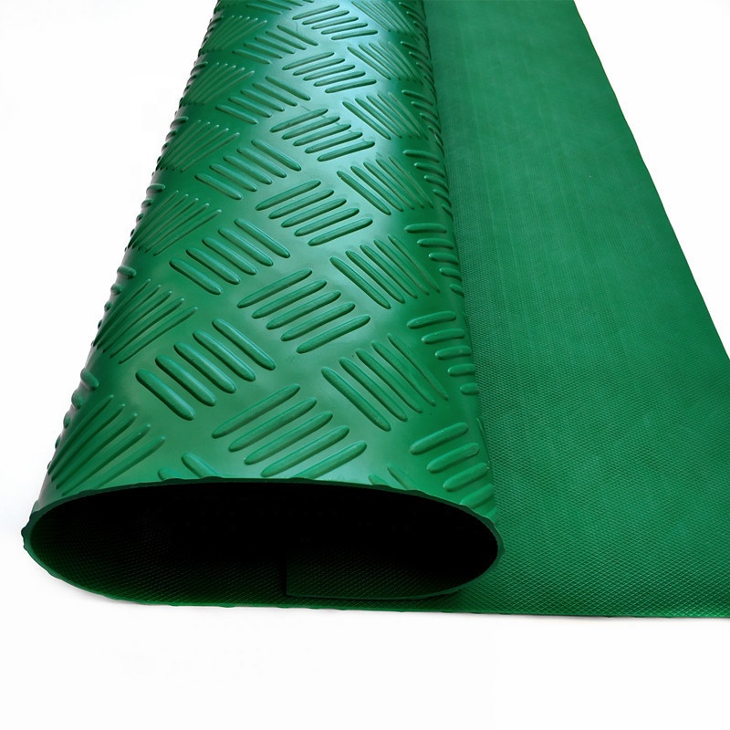 Feuille de PVC de rouleaux de revêtement de sol colorés