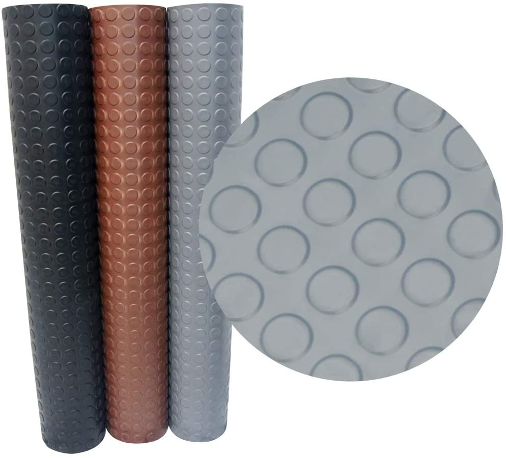 Rouleaux de revêtement de sol en PVC Coin-Top Taille personnalisée