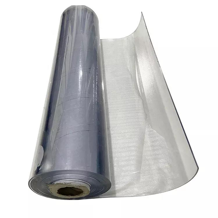 Rouleau de verre souple en feuille de plastique PVC transparent